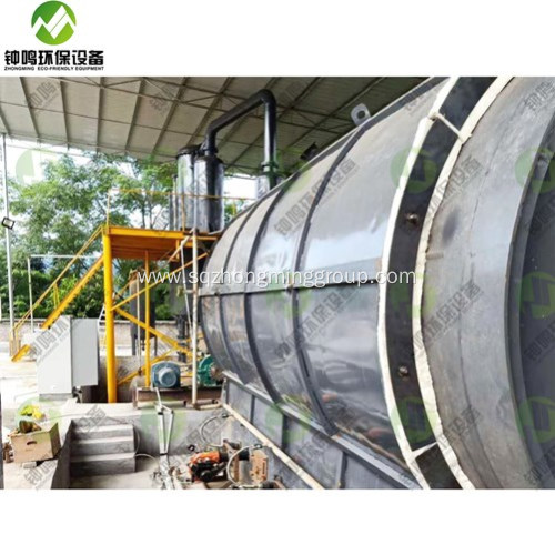 Microwave Pyrolysis Waste to Energy Plant